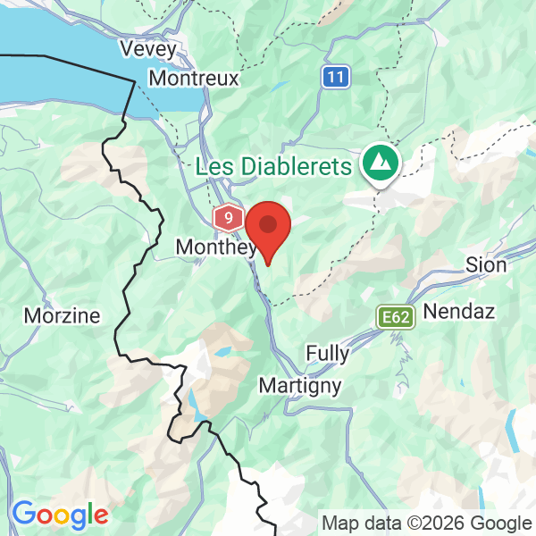 Prévisualisation de la carte