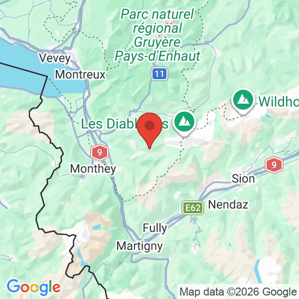 Prévisualisation de la carte