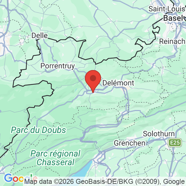 Prévisualisation de la carte