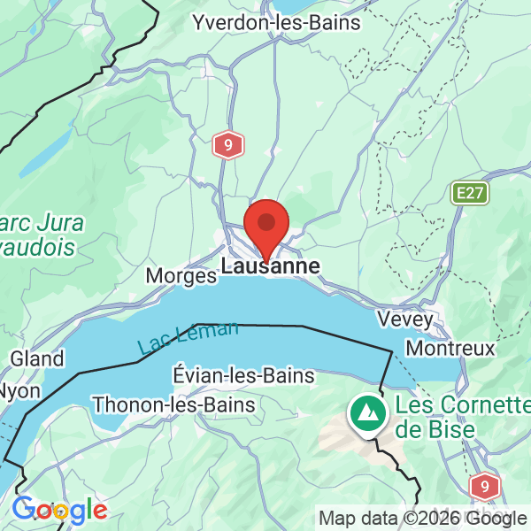 Prévisualisation de la carte