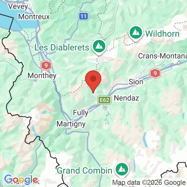 Prévisualisation de la carte
