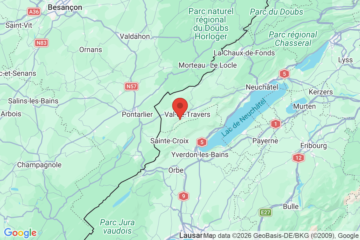 Prévisualisation de la carte