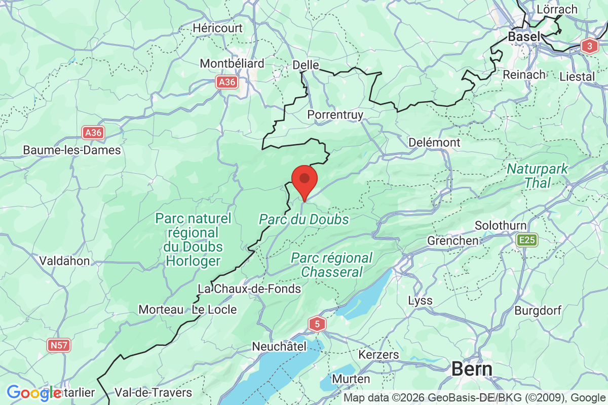 Prévisualisation de la carte