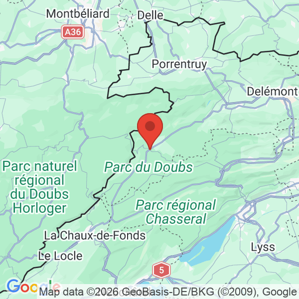 Prévisualisation de la carte