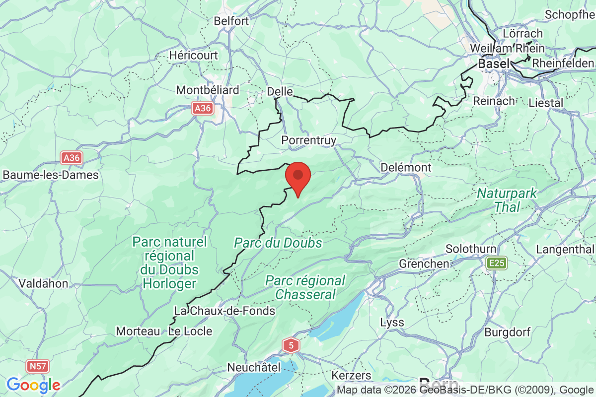 Prévisualisation de la carte