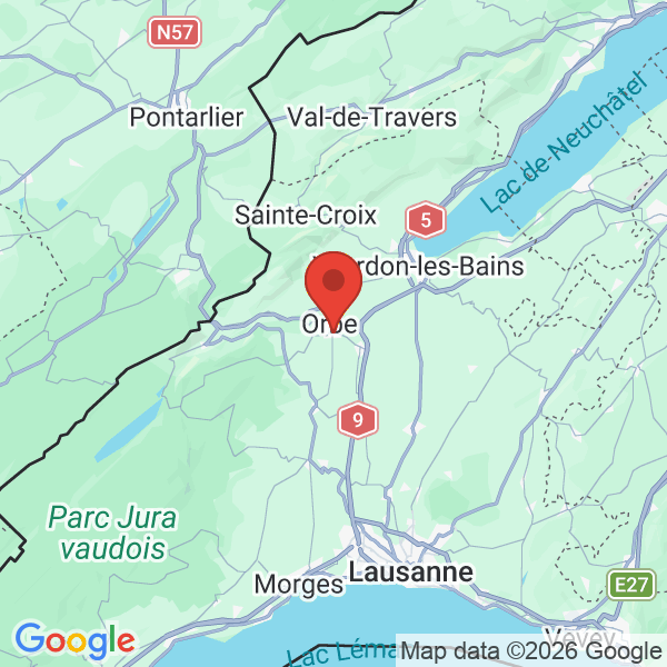 Prévisualisation de la carte