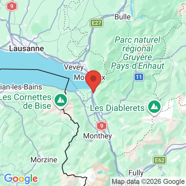Prévisualisation de la carte