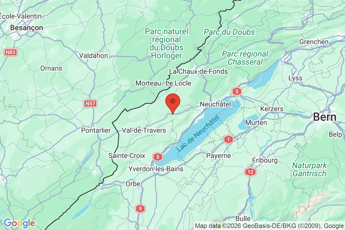 Prévisualisation de la carte