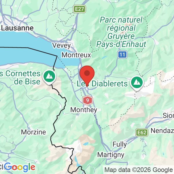 Prévisualisation de la carte