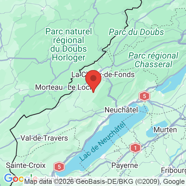 Prévisualisation de la carte
