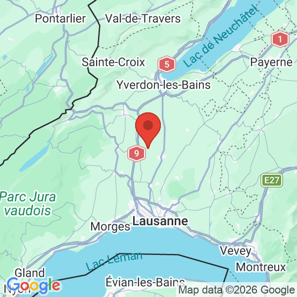 Prévisualisation de la carte