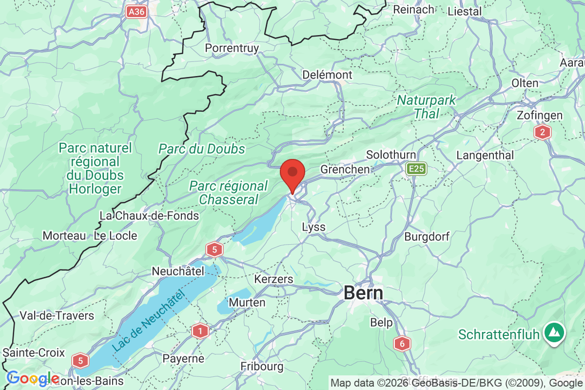 Prévisualisation de la carte