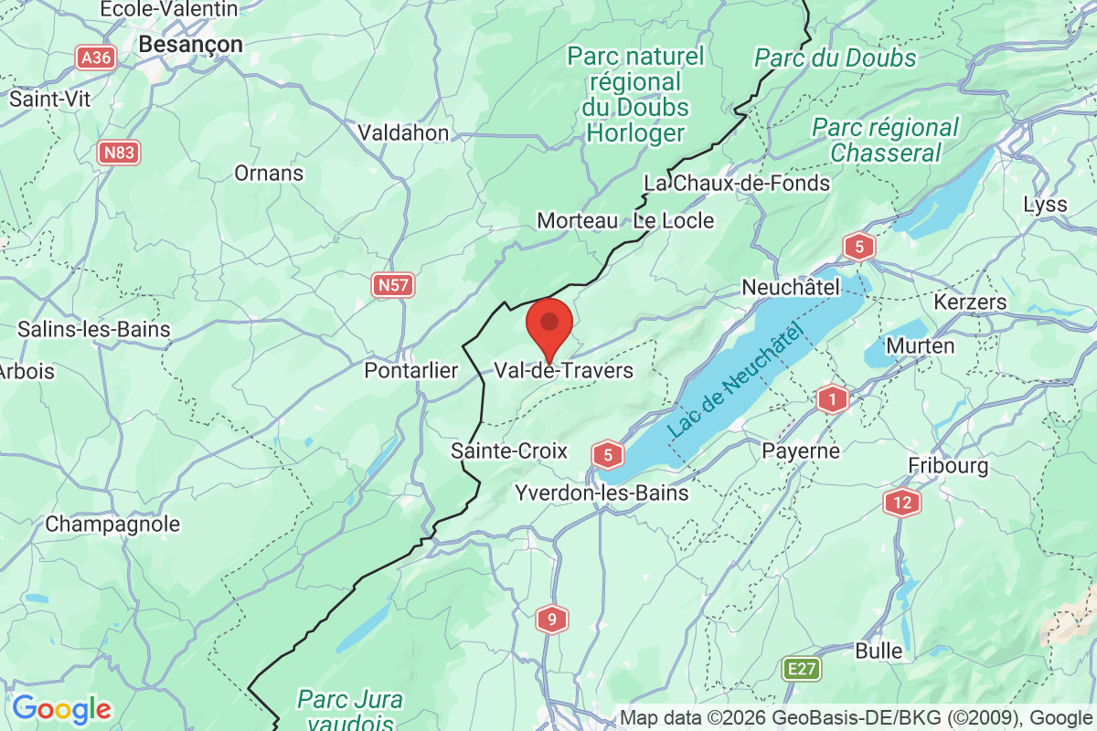 Prévisualisation de la carte