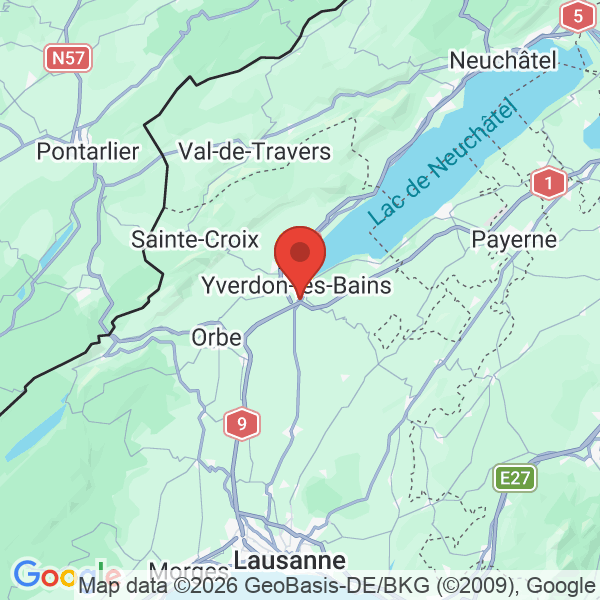 Prévisualisation de la carte