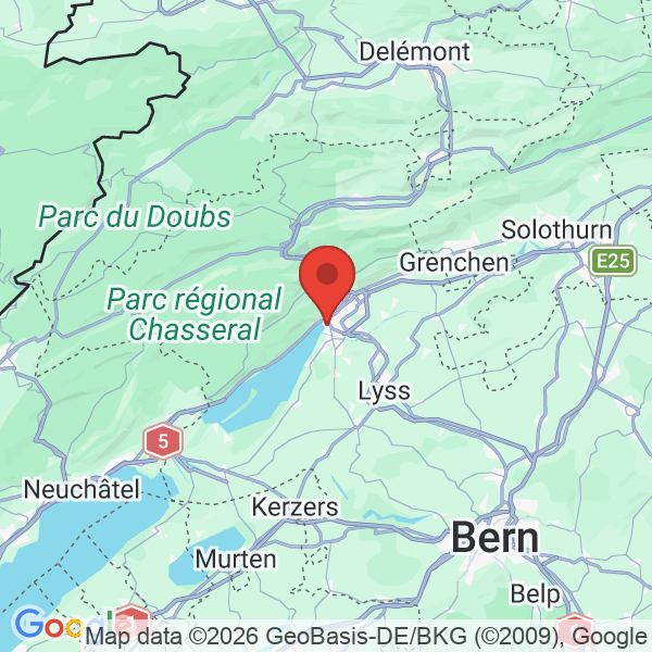 Prévisualisation de la carte