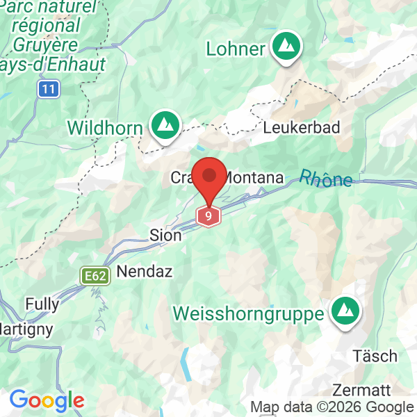 Prévisualisation de la carte