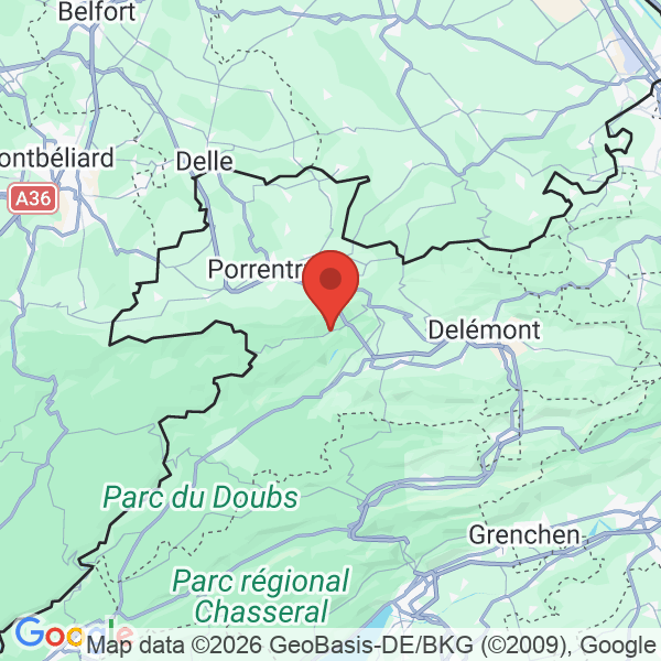 Prévisualisation de la carte