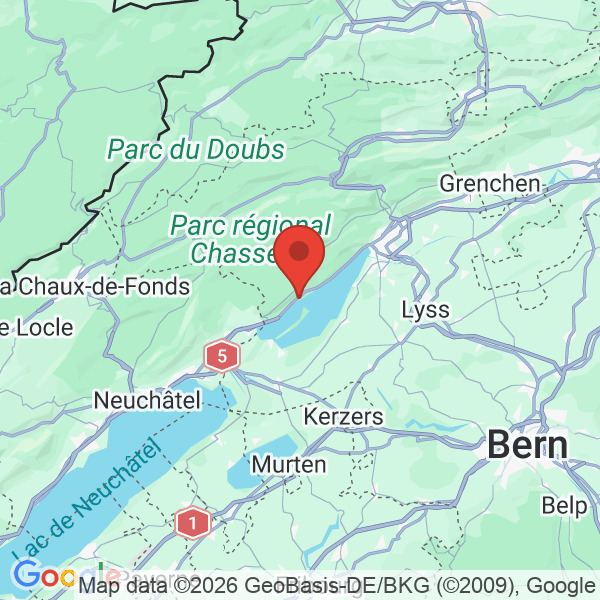 Prévisualisation de la carte