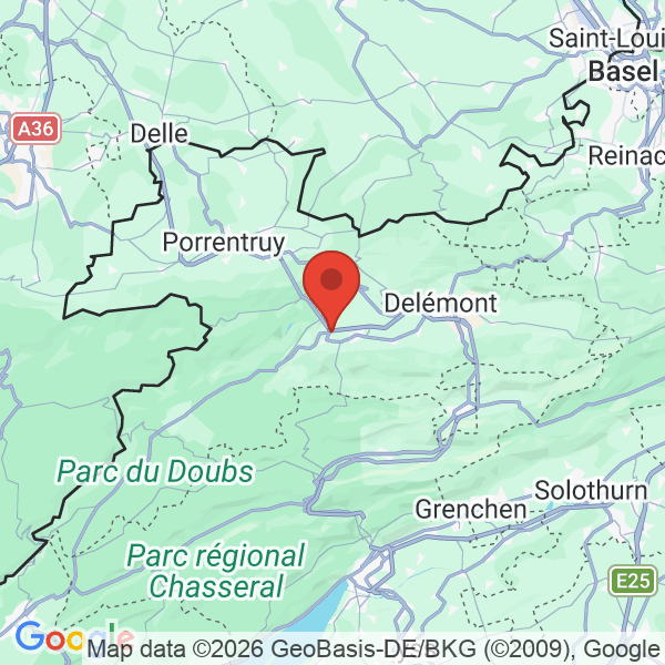 Prévisualisation de la carte