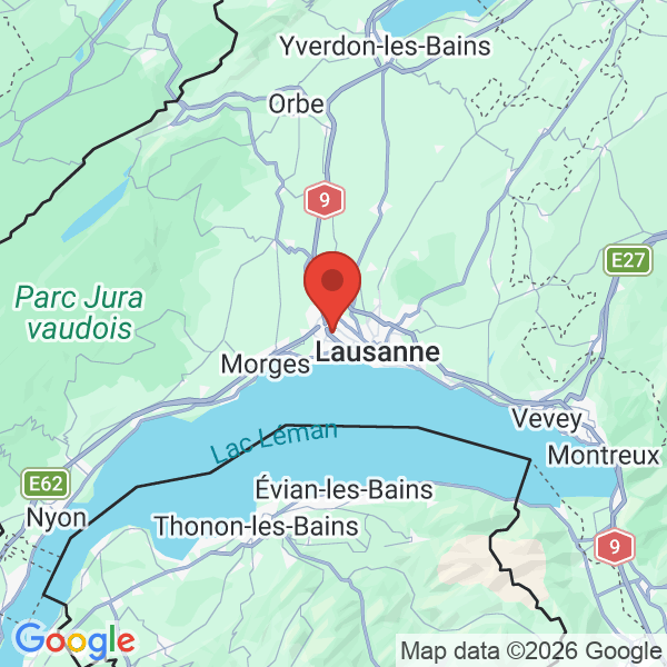 Prévisualisation de la carte