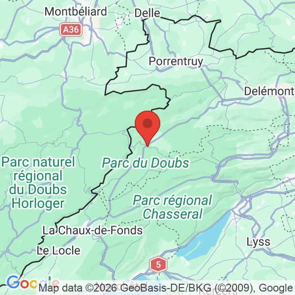 Prévisualisation de la carte