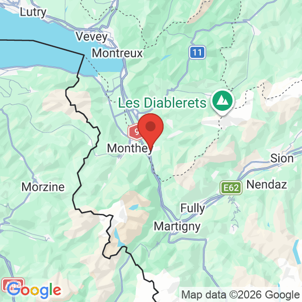Prévisualisation de la carte