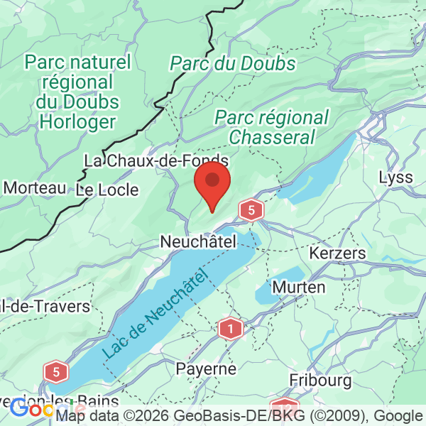 Prévisualisation de la carte