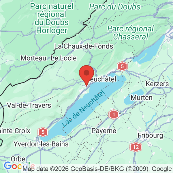 Prévisualisation de la carte