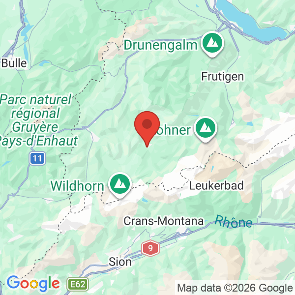 Prévisualisation de la carte