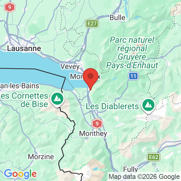 Prévisualisation de la carte