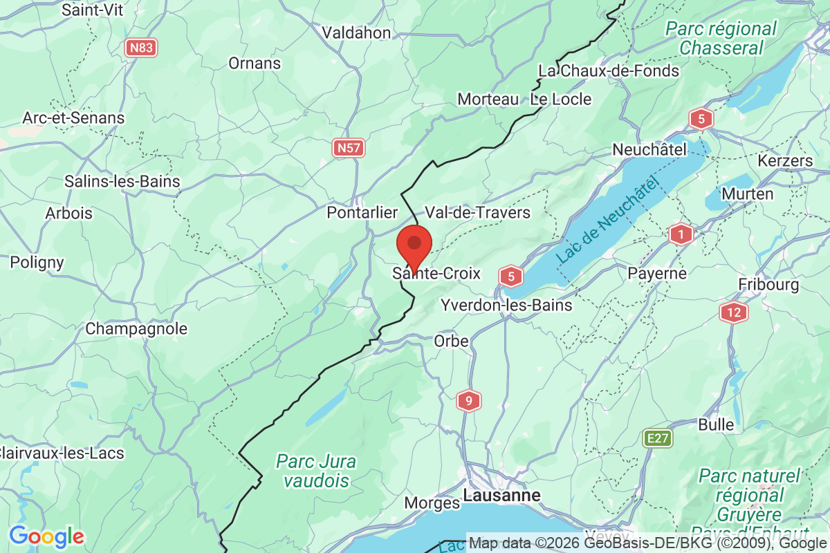 Prévisualisation de la carte