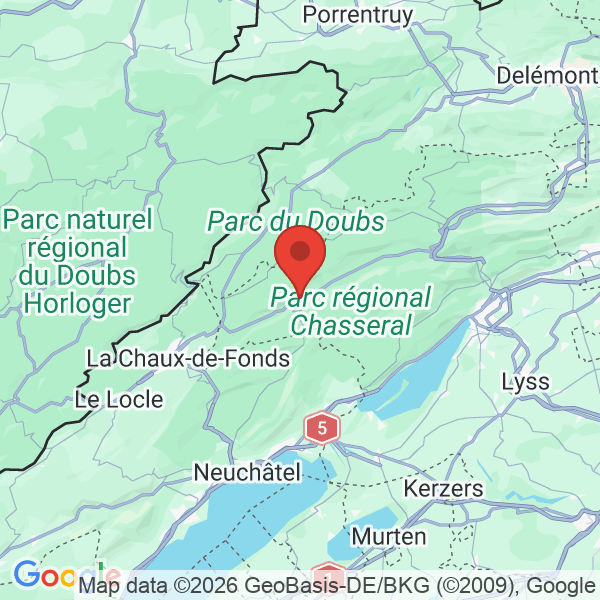 Prévisualisation de la carte