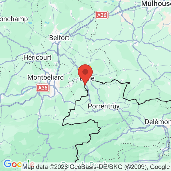 Prévisualisation de la carte