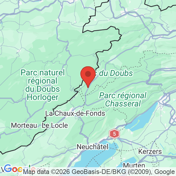 Prévisualisation de la carte