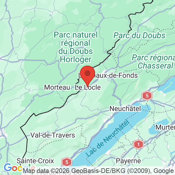 Prévisualisation de la carte