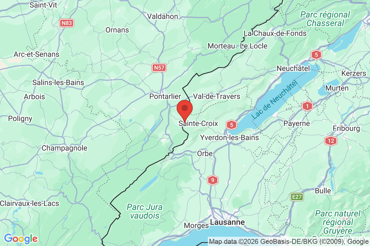 Prévisualisation de la carte