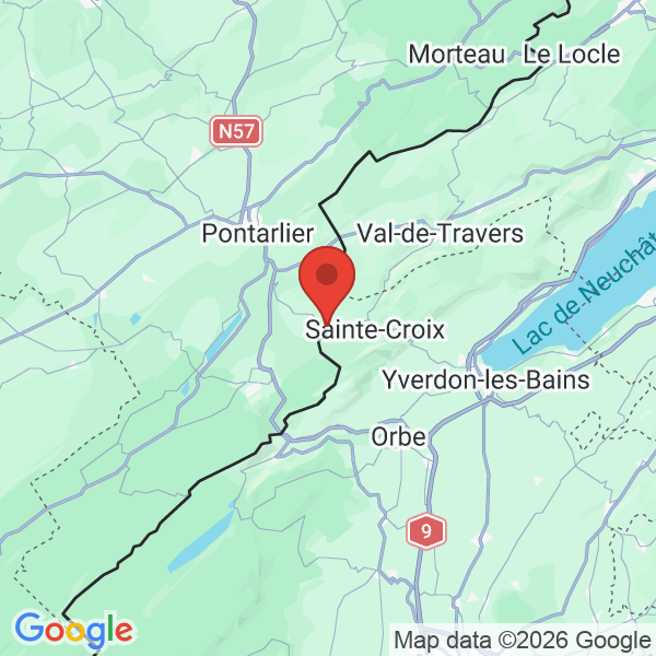 Prévisualisation de la carte