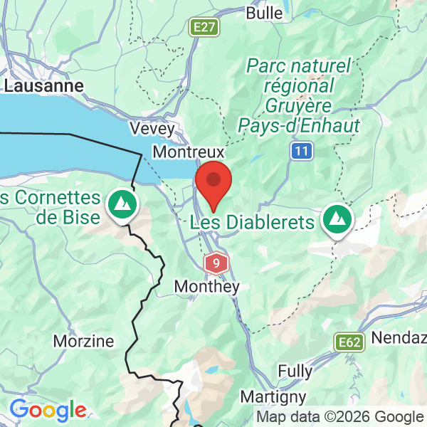 Prévisualisation de la carte