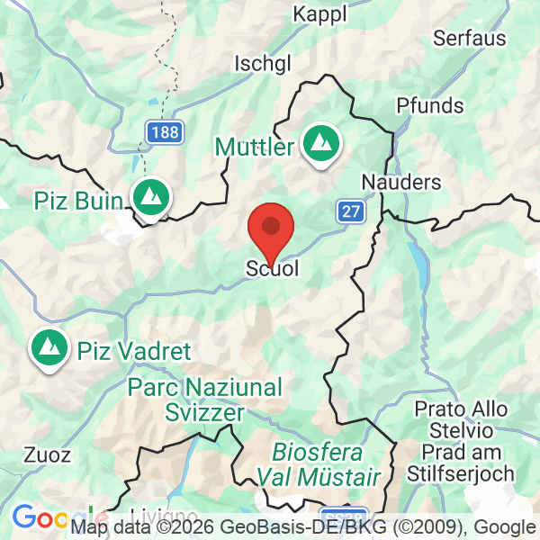 Prévisualisation de la carte