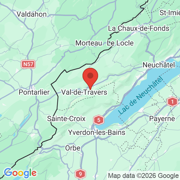 Prévisualisation de la carte