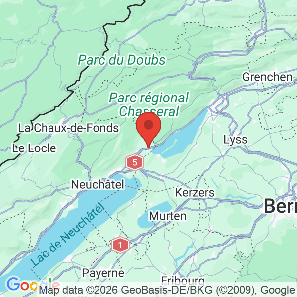Prévisualisation de la carte