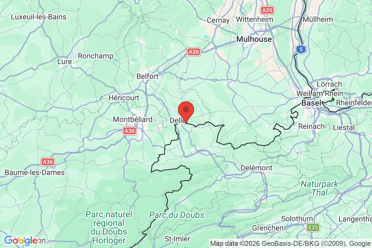 Prévisualisation de la carte