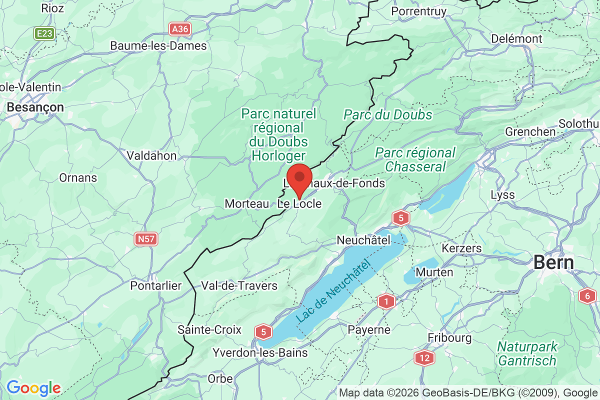 Prévisualisation de la carte