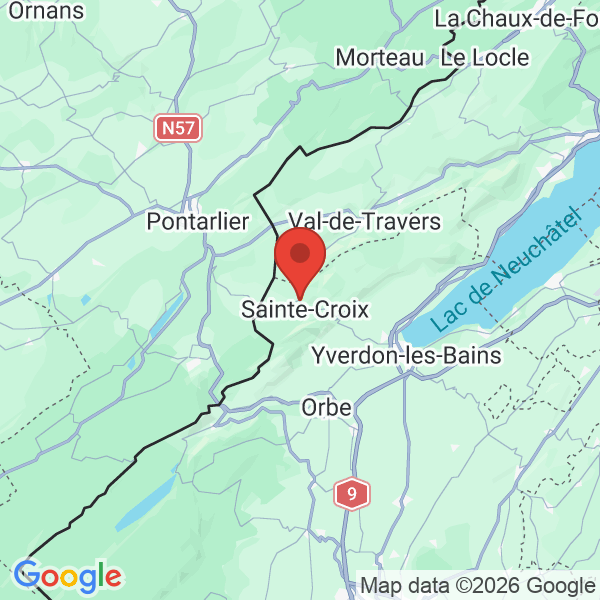 Prévisualisation de la carte