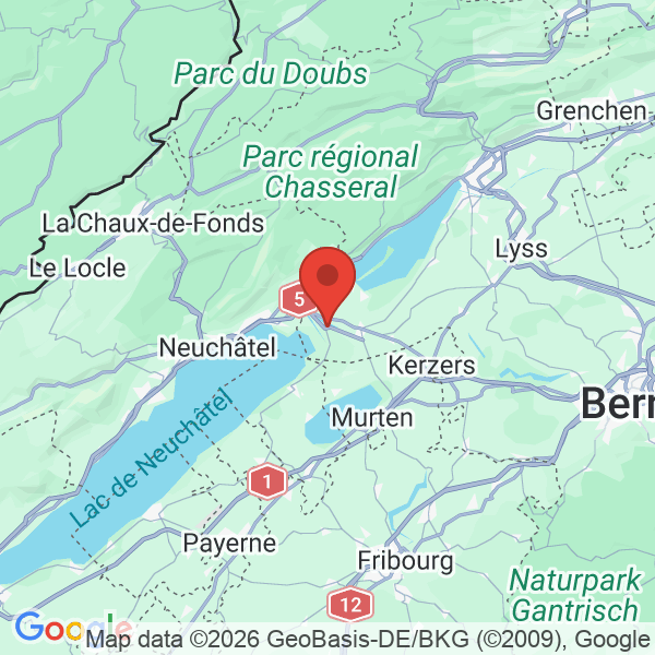 Prévisualisation de la carte