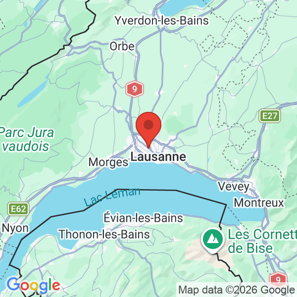 Prévisualisation de la carte