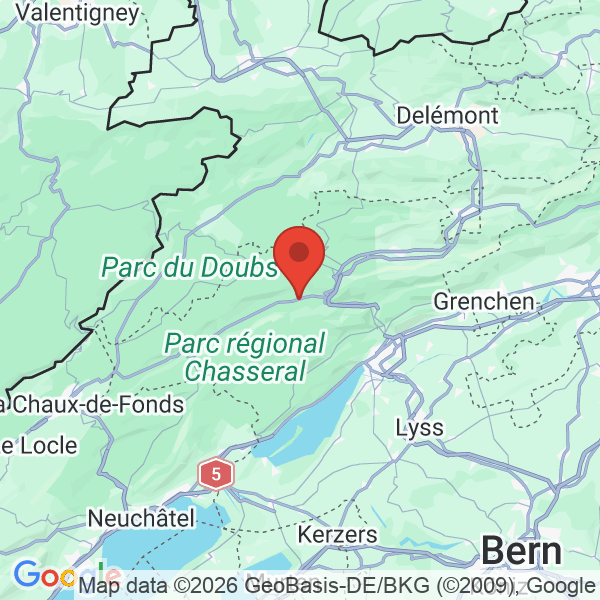 Prévisualisation de la carte