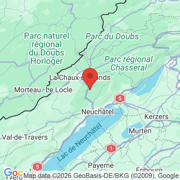 Prévisualisation de la carte