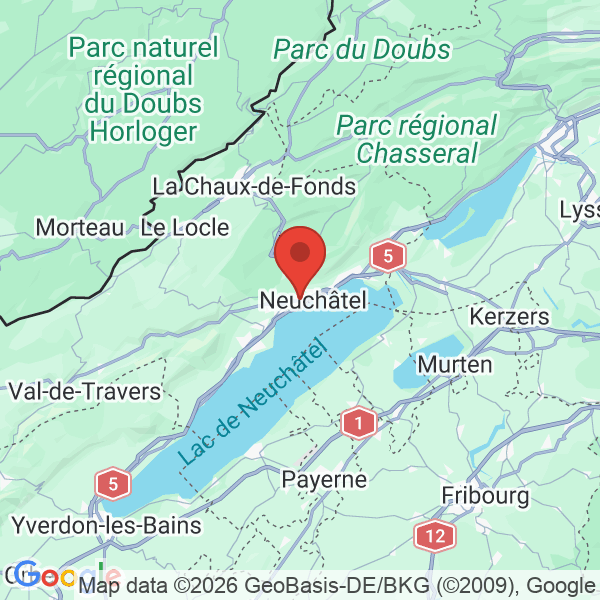 Prévisualisation de la carte