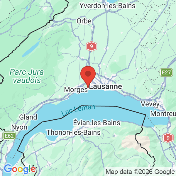 Prévisualisation de la carte
